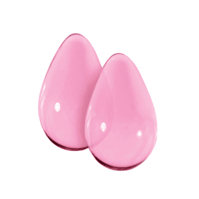 Cones Vaginais de Vidro com 110 gramas - Coleção Pink