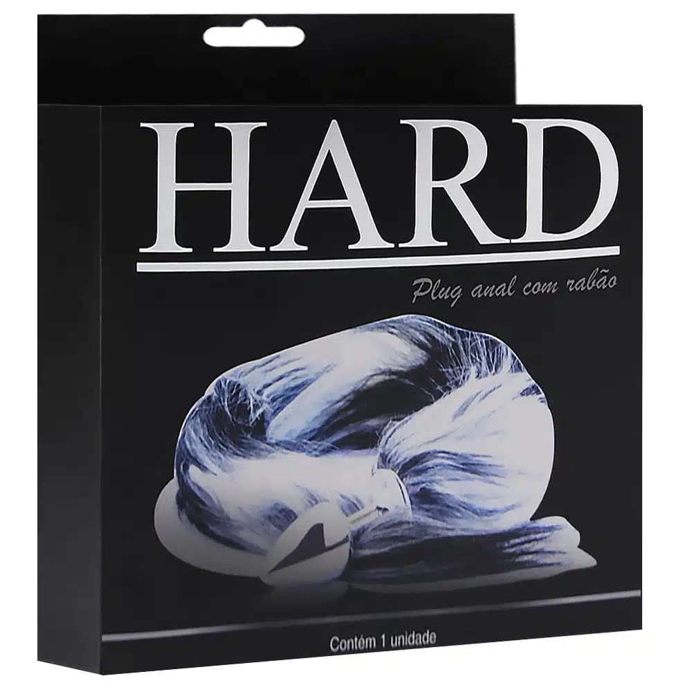 Plug Anal Dourado com Rabo Longo Degrade Bege  Hard  Imagem 6