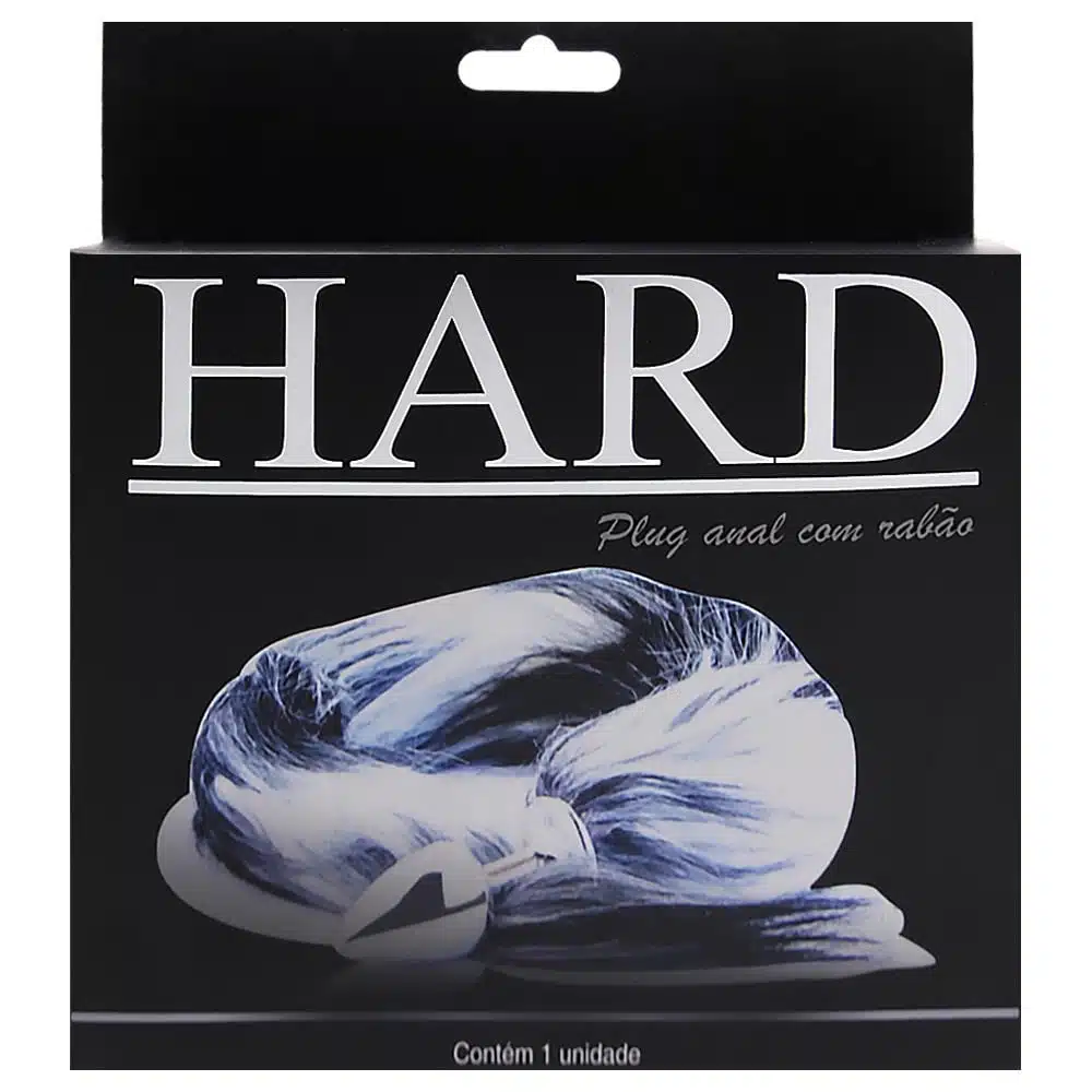 Plug Anal Dourado com Rabo Longo Degrade Bege  Hard  Imagem 5
