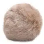 Plug De Metal Dourado Com Rabo Pompom Claro – Hard - Imagem 4