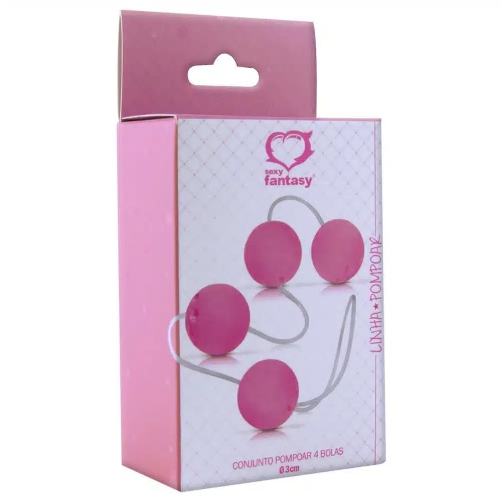 Conjunto 4 Bolas Ben Wa Para Pompoarismo  Cores Sortidas  Imagem 3