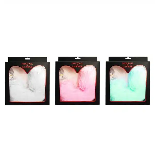 Plug Anal de silicone Luxo com led e calda - Imagem 4