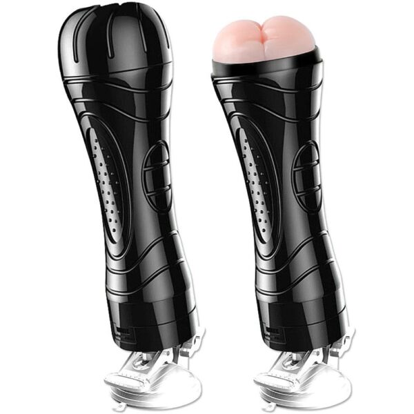 Bussy vibration - Masturbador lanterna em cyberskin com forma de Ânus, vibração multivelocidade e ventosa - 24,8 cm - Image 3