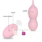 Rolling bolas de pompoarismo com vibro e controle s-hande - Imagem 9