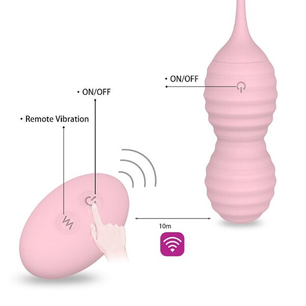 Rolling bolas de pompoarismo com vibro e controle s-hande - Image 9