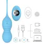 Rolling bolas de pompoarismo com vibro e controle s-hande - Imagem 5