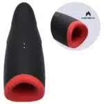 Masturbador masculino formato de lanterna com 12 modos de vibração e aquecimento - Imagem 3