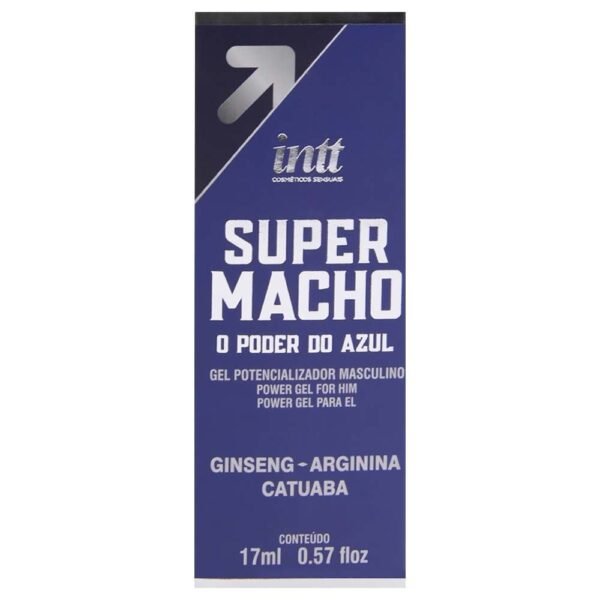 Gel potencializador Super Macho da Intt Cosméticos 17ml - Image 4