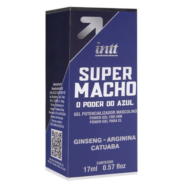 Gel potencializador Super Macho da Intt Cosméticos 17ml - Image 5