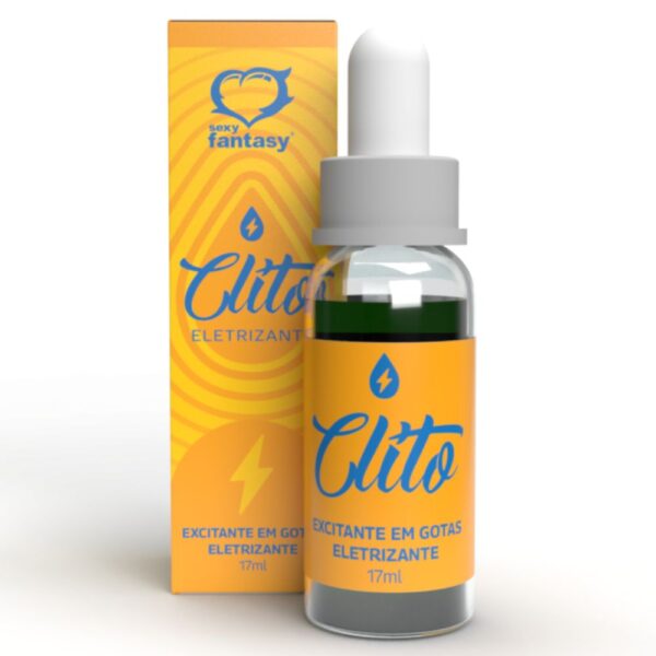 Clito excitante em gotas eletrizante 17ml sexy fantasy