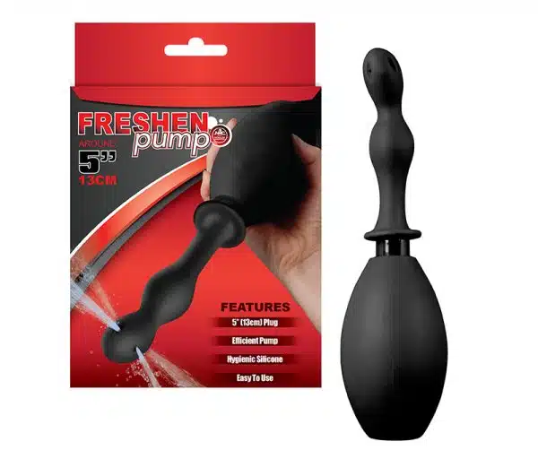 Freshen pump - Ducha íntima higiênica com aplicador escalonado e 4 saídas de água