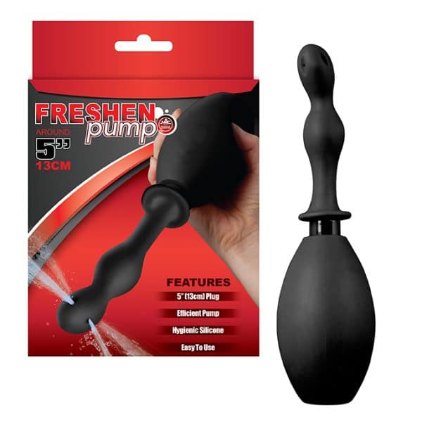 Freshen pump - Ducha íntima higiênica com aplicador escalonado e 4 saídas de água