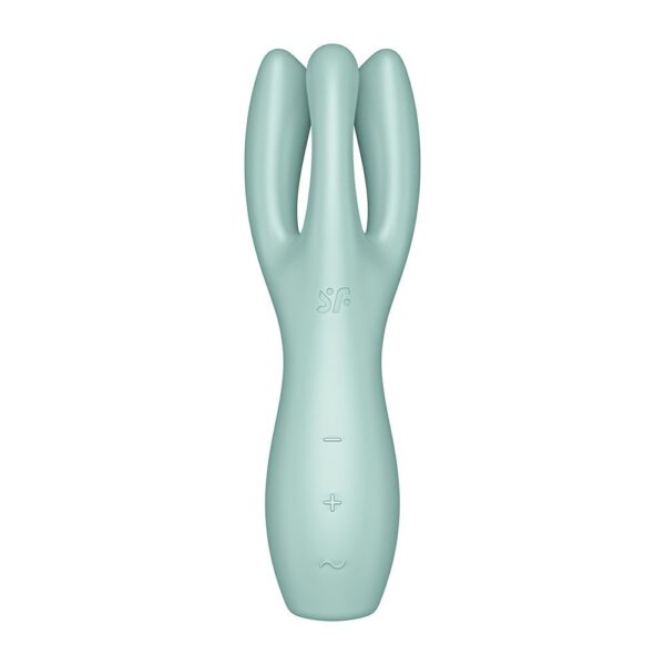 Satisfyer Threesome 3 Verde - Vibrador e estimulador de clitoris - Image 9