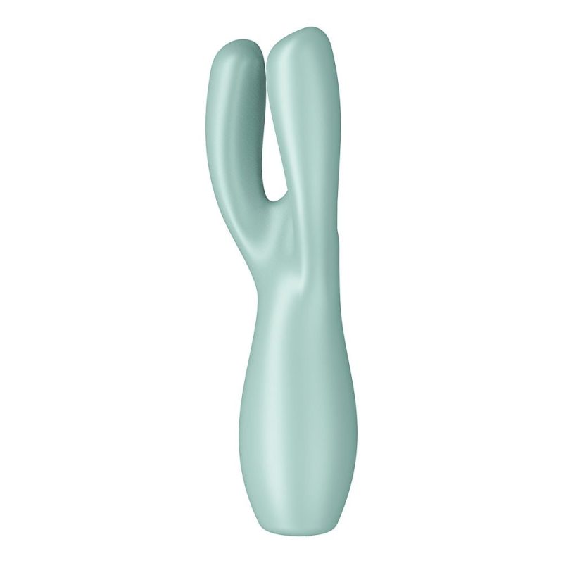 Satisfyer Threesome 3 Verde - Vibrador e estimulador de clitoris - Imagem 5