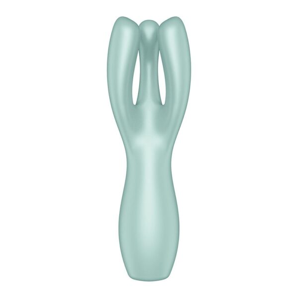 Satisfyer Threesome 3 Verde - Vibrador e estimulador de clitoris - Image 2