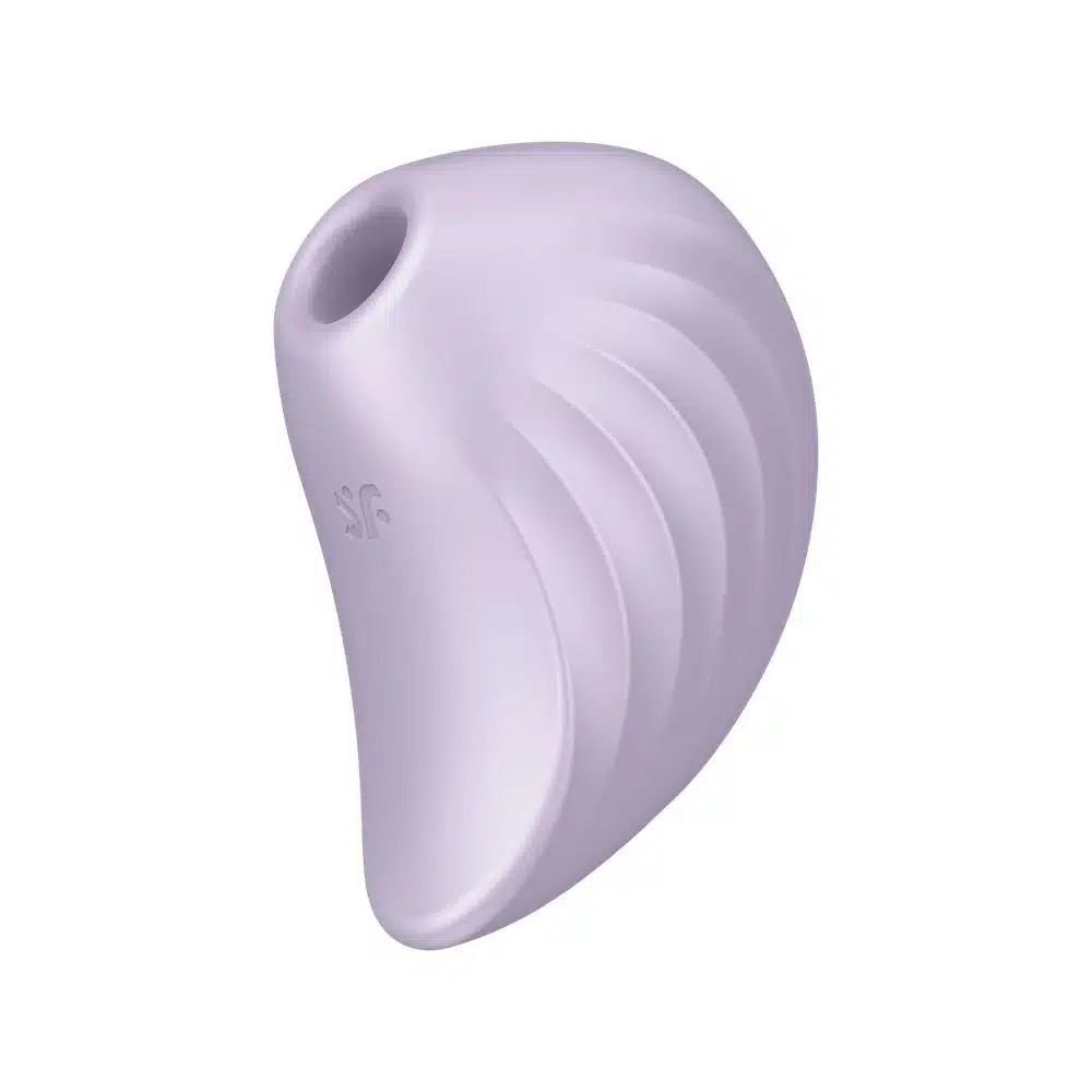 Vibrador Satisfyer Pearl Diver Violet Air Pulse duplo  Imagem 3
