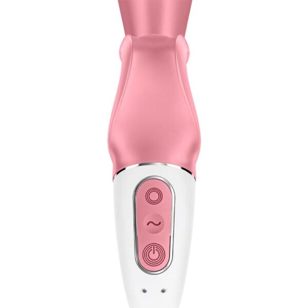 Satisfyer Hug Me Pink - Vibrador de ponto G e estimulador clitoriano - Image 3