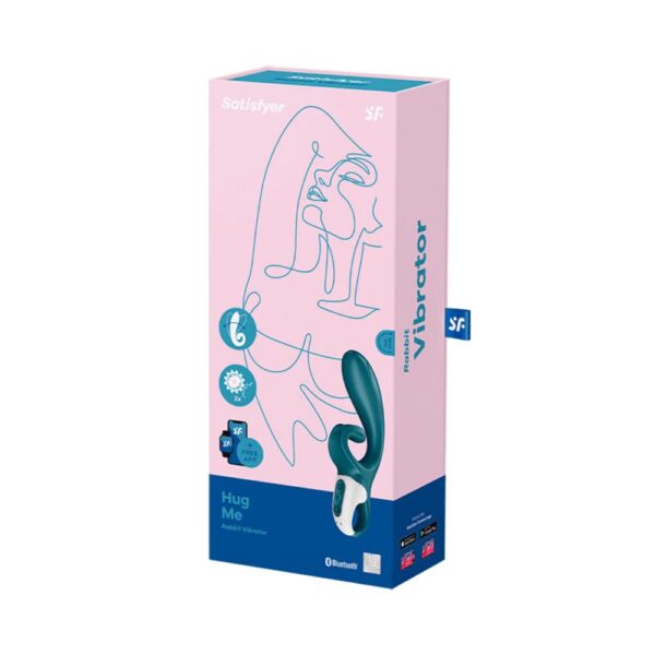 Satisfyer Hug Me Verde - Vibrador de ponto G e estimulador clitoriano com APP - Image 7