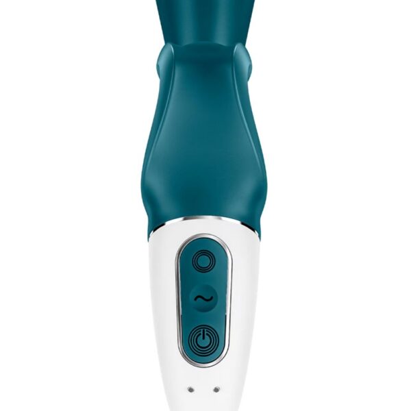 Satisfyer Hug Me Verde - Vibrador de ponto G e estimulador clitoriano com APP - Image 5