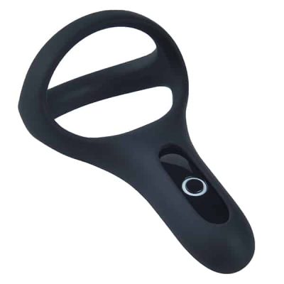 Anel peniano duplo recarregável em silicone com 7 modos de vibração com controle via aplicativo - Magic motion rise 17 15195212538 mm032 03