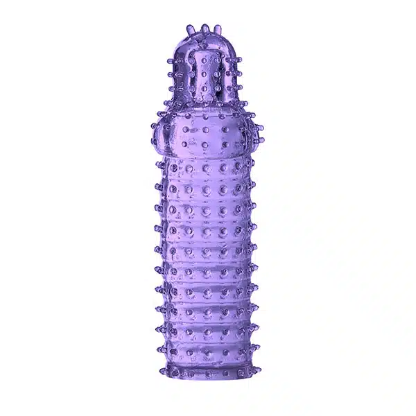 Bigger Man - Capa Extensora Peniana em Silicone Lilás - Imagem 2