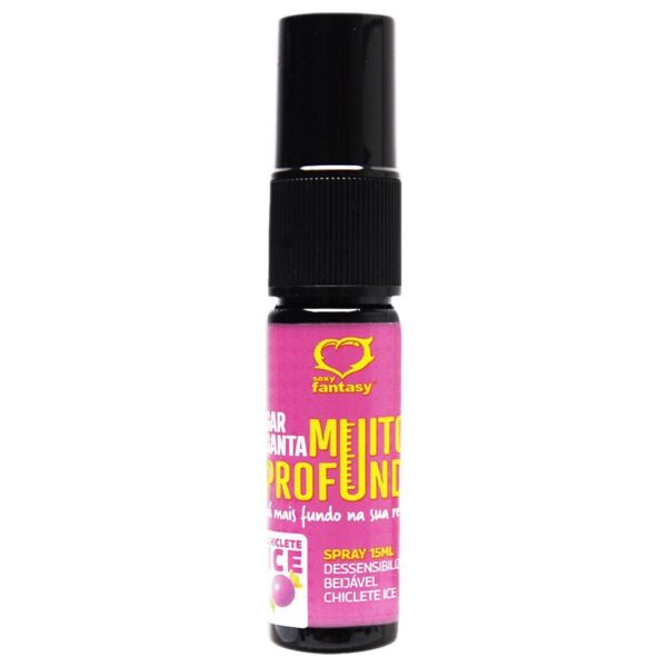 Garganta Muito + Profunda Dessensibilizante em Spray Beijável Menta 15ml - Sexy Fantasy - Image 6