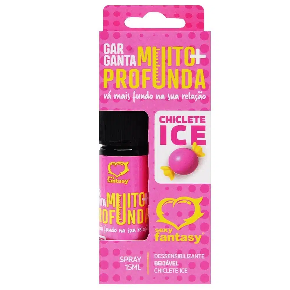 Garganta Muito + Profunda Dessensibilizante em Spray Beijável Menta 15ml  Sexy Fantasy  Imagem 9