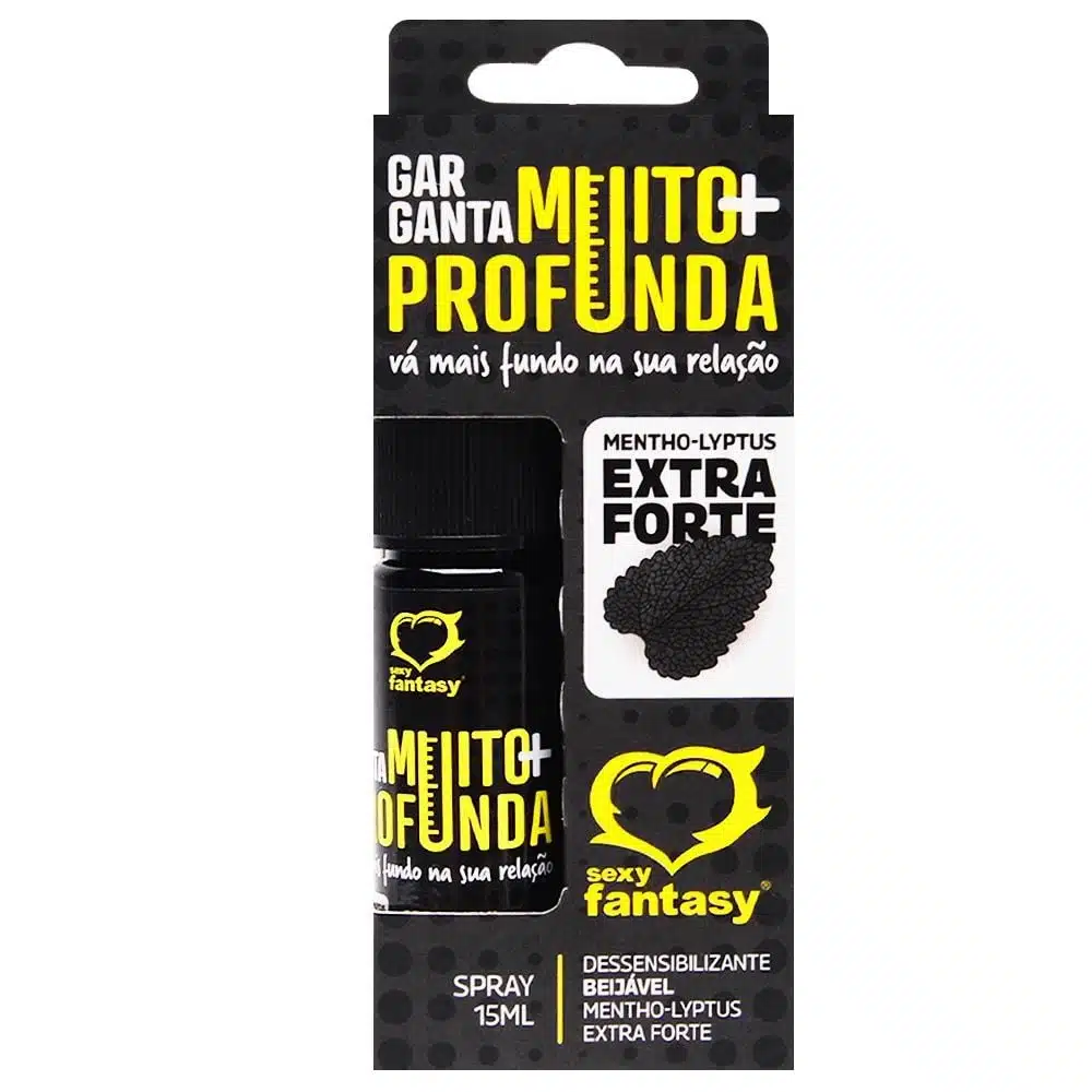 Garganta Muito + Profunda Dessensibilizante em Spray Beijável Menta 15ml  Sexy Fantasy  Imagem 10