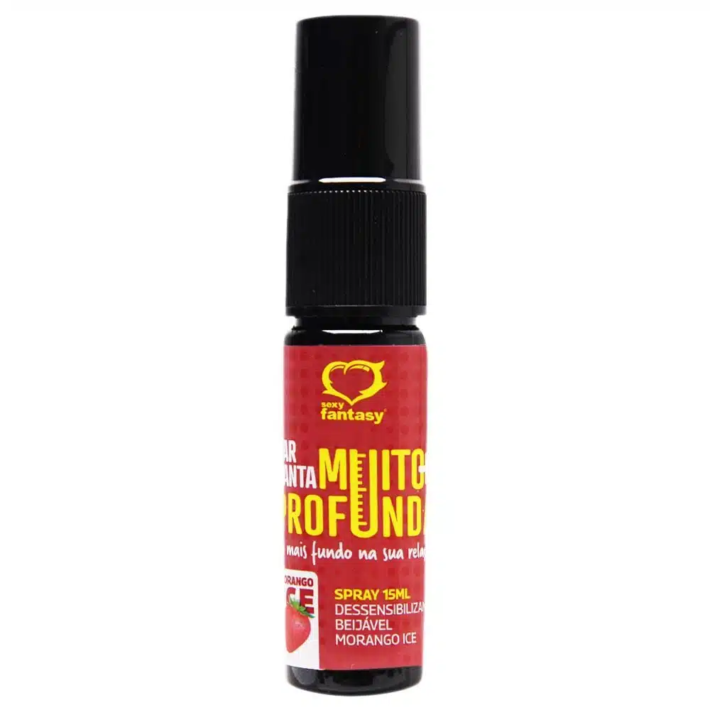 Garganta Muito + Profunda Dessensibilizante em Spray Beijável Menta 15ml  Sexy Fantasy  Imagem 7