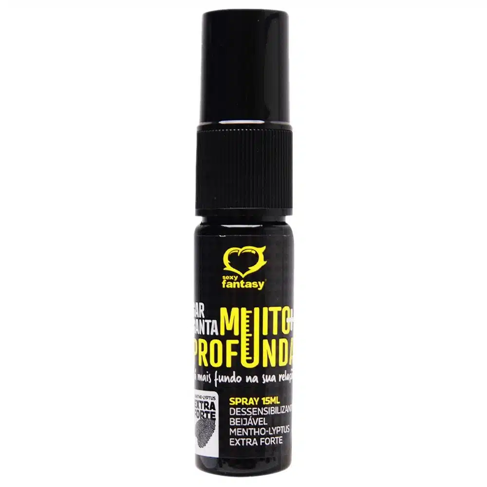 Garganta Muito + Profunda Dessensibilizante em Spray Beijável Menta 15ml  Sexy Fantasy  Imagem 8
