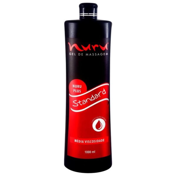 Nuru standard gel de massagem média viscosidade 1000ml nuru