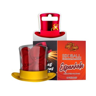 Six Ball Bolinha Beijável 6 Unidades Soft Love 13 15251352265 transferir 40