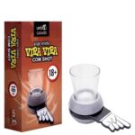 Jogo Roleta De Drinks Vira Vira Mãozinha com Shot