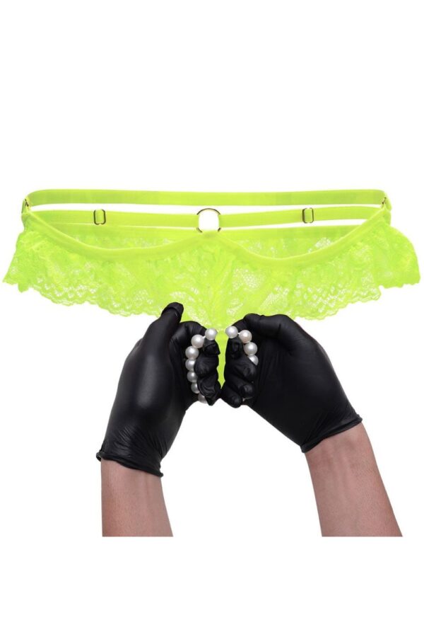 Calcinha Personalizável Tailandesa Amarelo Neon Tallyta Lingerie - Image 5