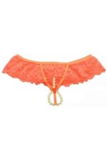 Calcinha Plus Size Laranja Neon Tailandesa Master - Imagem 3