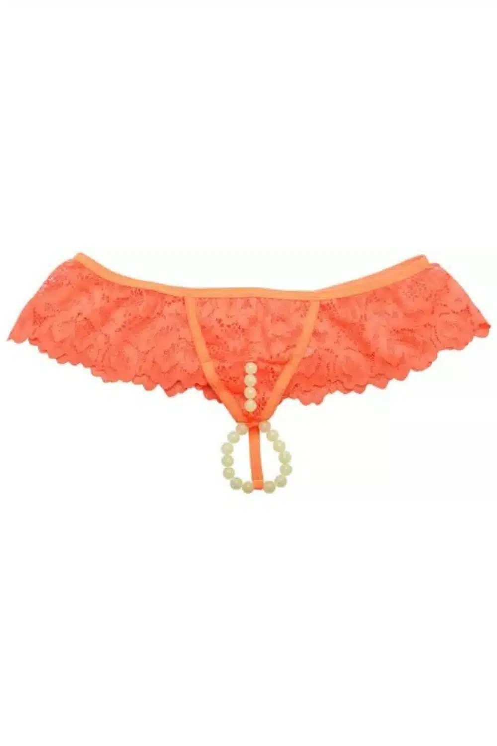 Calcinha Plus Size Laranja Neon Tailandesa Master  Imagem 3