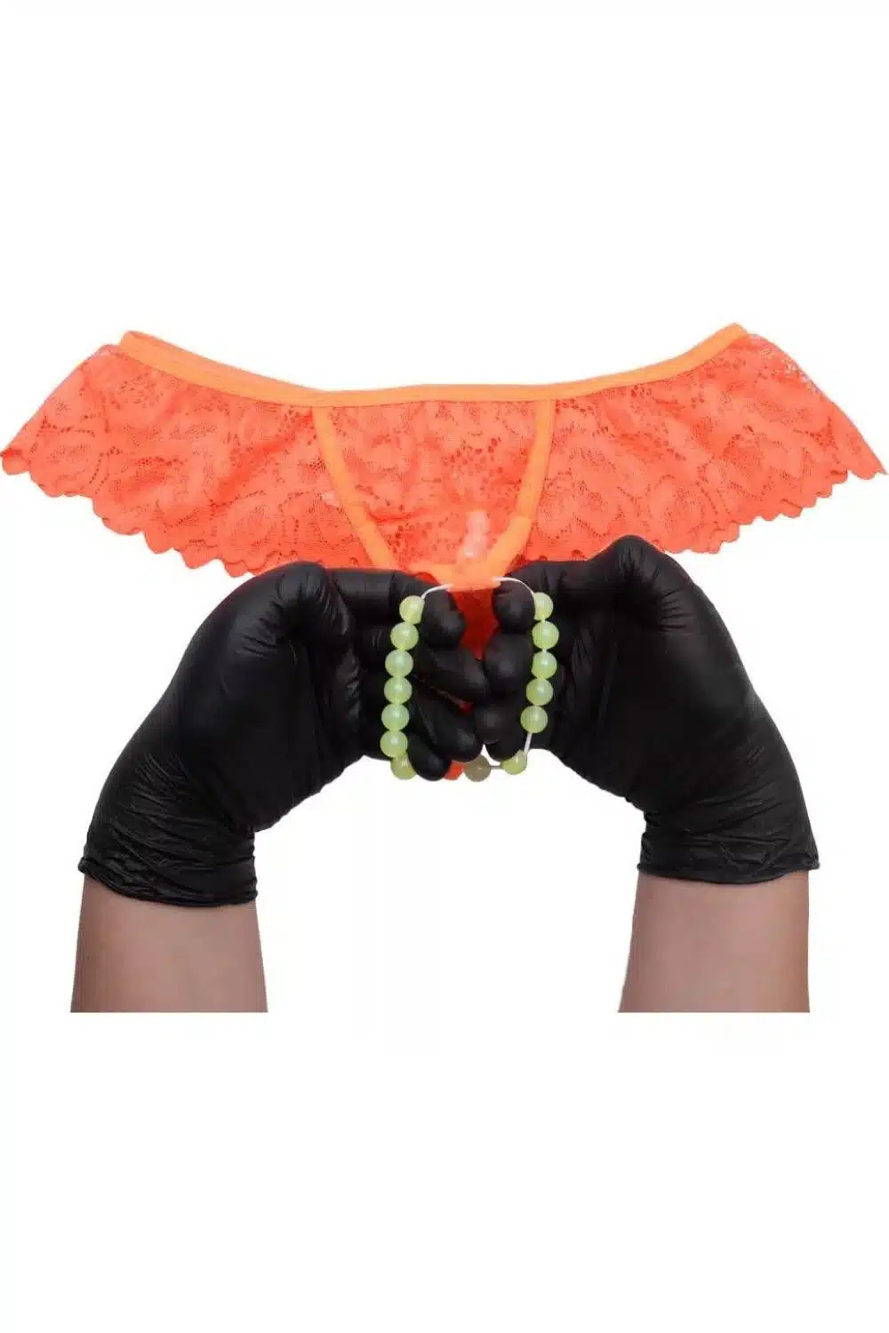 Calcinha Plus Size Laranja Neon Tailandesa Master  Imagem 4