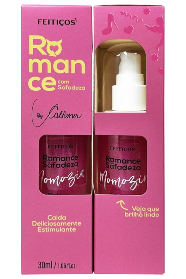 Momozin Romance Com Safadeza By Calianer Calda estimulante beijável com aquecimento 30Ml Feitiços - Image 3