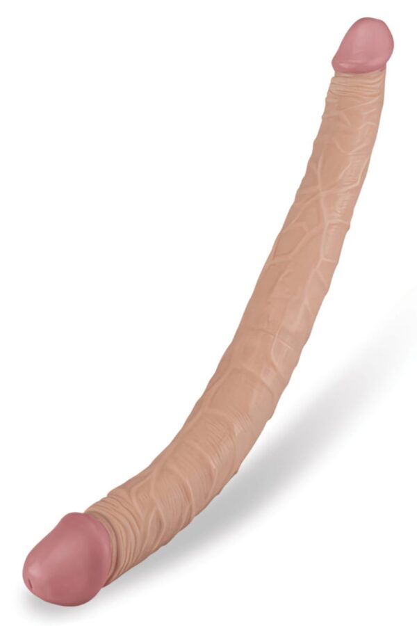 Pênis Duplo Realístico 36 Cm Com Veias Salientes - Double Dildo - Image 2