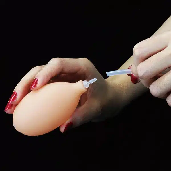 Pênis super realístico 22x3,7 cm sliding skin com dupla camada dong flesh - lovetoy - Imagem 6