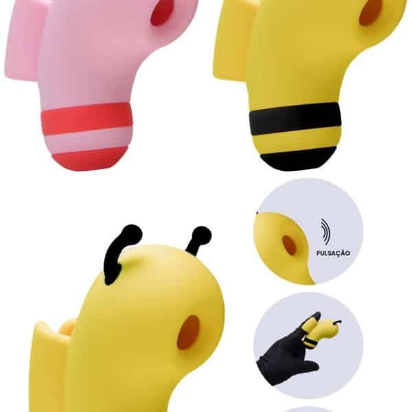 Dedeira com Vibrador de pulsação Beebe - kisstoy