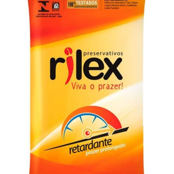 Preservativo Retardante 06 Unidades camisinha Rilex