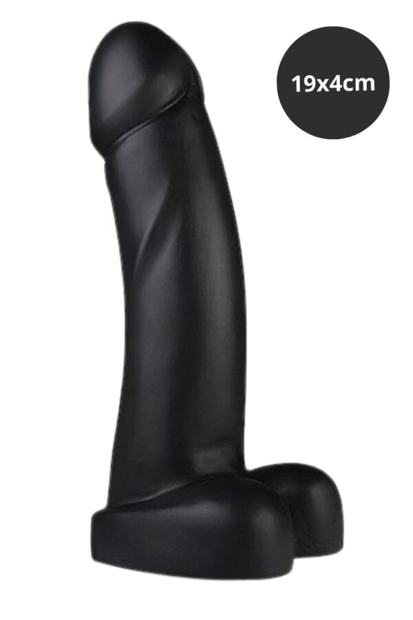 Pênis Realístico Sem Vibrador Com Escroto Dom R2 - 19 X 4cm