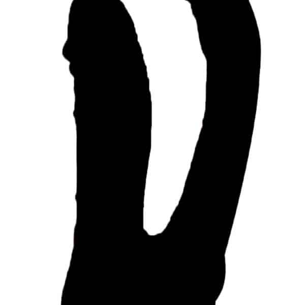 Pênis de borracha duplo - Dildo Double Penetrator