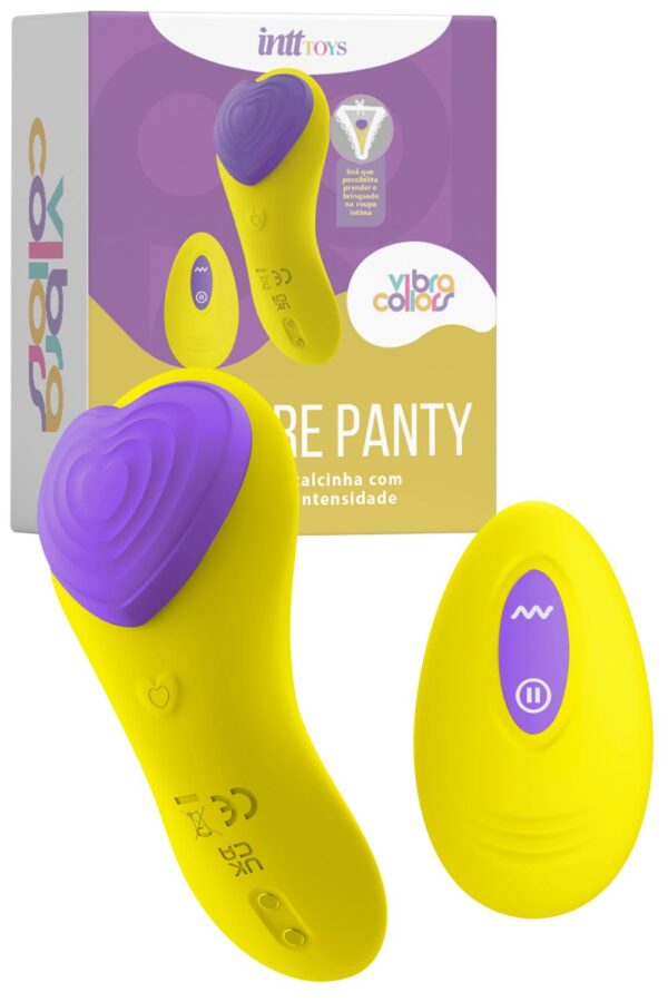 Vibrador de Calcinha Pleasure Panty com Carregamento Magnético, 9 Modos de Vibração e Controle Remoto Sem Fio