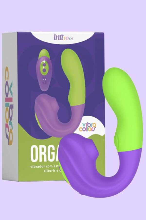 Intt Orgasmic Vibrador Estimulador de Ponto G e Clitóris em Silicone com 10 Modos de Vibração e Pulsação, Motor Duplo - Image 4