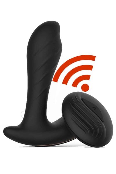 Alternative view of Estimulador de Próstata com Controle Remoto black - Dibe