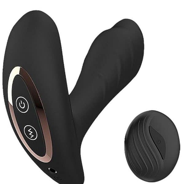 Estimulador de Próstata com Controle Remoto black - Dibe