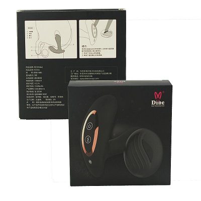 Estimulador de Próstata com Controle Remoto black - Dibe 12 15303831525 7055 4