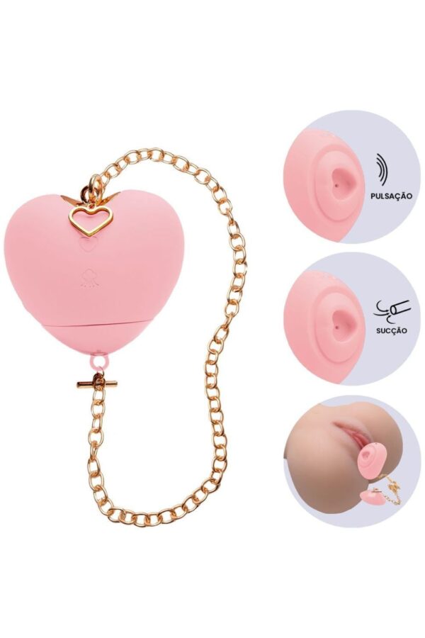 Vibrador de Clitóris com Sucção em Formato de Coração Cupid Heart - S-Hande - Image 4